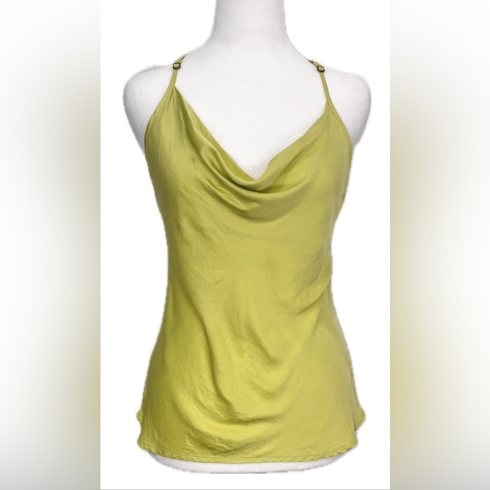 Young Fabulous & Broke Satin Cowl Neck Racerback Tank